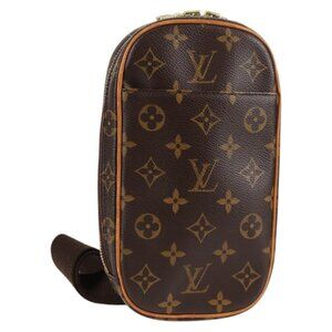 LOUIS VUITTON Monogram Pochette Gange Shoulder Bag M51870 LV Auth yk18953V
